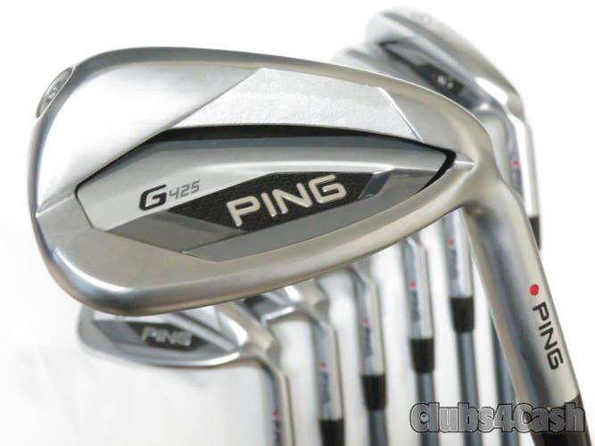 PING G425 Irons Red Dot Alta CB Slate Regular 4-P+Uw Power Specs  +1/2" TALL