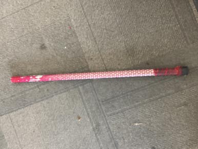Used RED LACROSSE SHAFT Mens Atk/Mid LAX Shaft Red 11614-S000223348