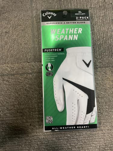 Used Callaway Mens Golf Glove None XL 11614-S000223216