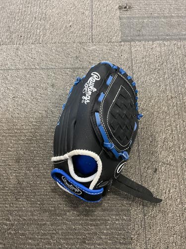 Used Rawlings PLAYERS SERIES BB/SB Glove RH Throw Black 10 1/2" 11614-S000223044