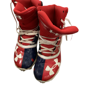 Used Under Armour Youth FB Cleats Red Youth 06.0 11613-S000170039