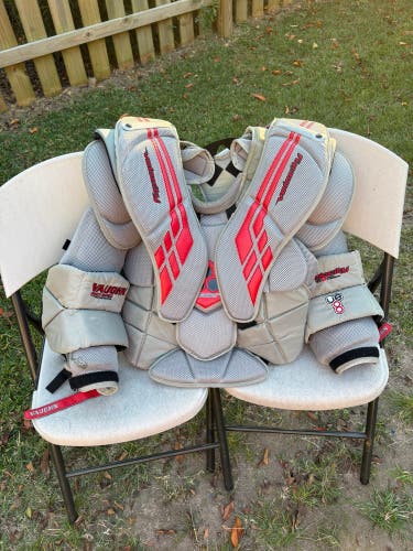 Vaughn Velocity VE8 V8 Pro Carbon Adult Chest Protector Grey Red size Medium
