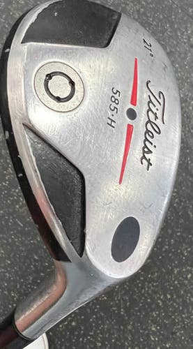 Used Titleist 585 H 21 Mens Hybrid Club RH 3 Hybrid 11497-S000153074
