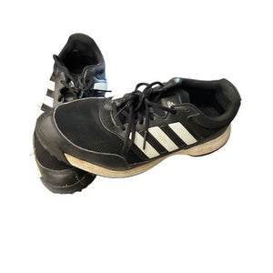 Used Adidas Mens Golf Shoes Black Senior 11.5 11760-S000083363