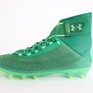 Under Armour Highlight MC Classic Green Football Cleat 3023716-301 Men's Sz 13