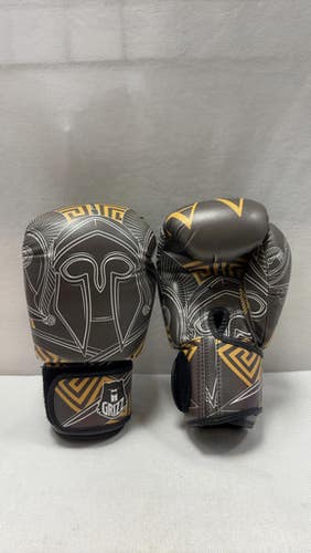 Used Grizz Muay Thai 16oz Gloves Black LG 11490-S000266506