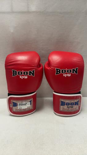 Used Boon Muay Thai Gloves Red LG 11490-S000266507