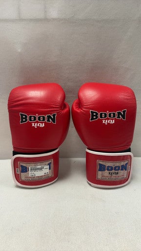 Used Boon Muay Thai Gloves Red LG 11490-S000266507