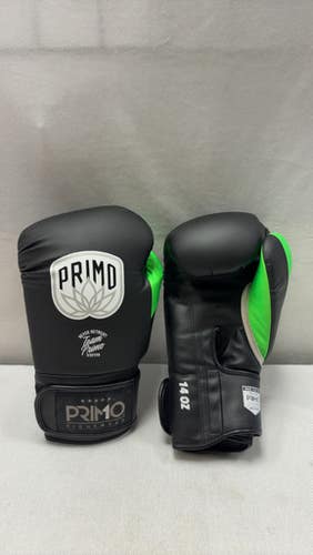 Used Primo Muay Thai 14oz Gloves Black LG 11490-S000266505