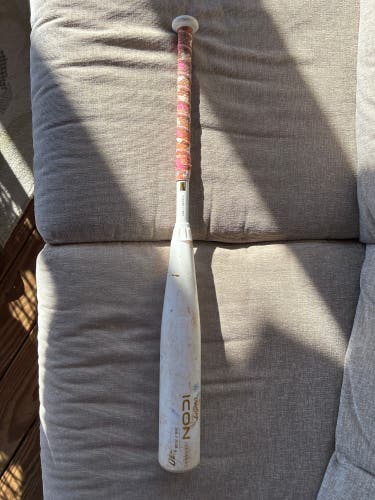 2024 Rawlings Icon Composite USSSA Certified Bat (-10) 19 oz 29" (Used)