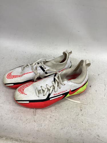 Used Nike PHANTOM GT Soccer Cleats White Junior 01 11851-S000039145