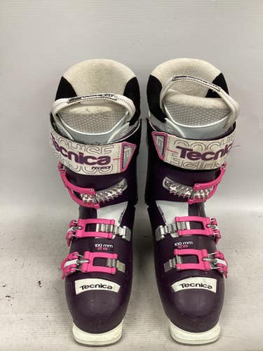 Used Tecnica COCHISE 95W Womens DH Ski Boot Purple 255 MP - M07.5 - W08.5 11851-S000039135