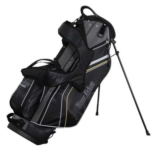 Tour Edge TE-200 Stand Bag (Black/Charcoal, 7-way Top) Golf NSW