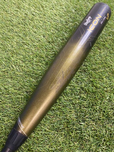 2023 Rawlings Icon Composite Bat BBCOR Certified (-3) Composite 29 oz 32" (Used)