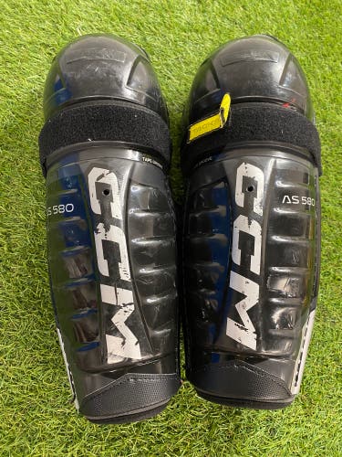 Junior CCM Tacks AS 580 Shin Pads 13" (Used)