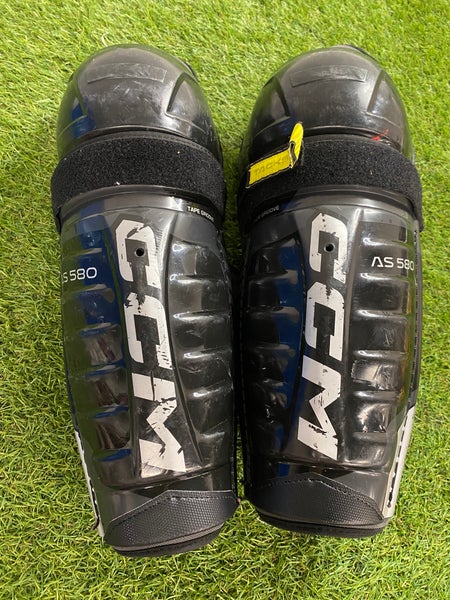 Junior CCM Tacks AS 580 Shin Pads 13" (Used)