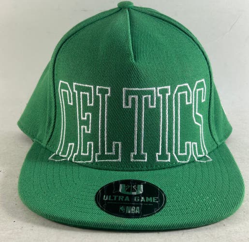 12 Hats- Boston Celtics Ultra Game NBA Snap Back Hat Cap