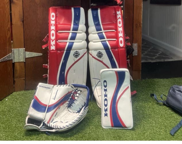 33+1 KOHO Revolution Regular Goalie Pads glove and blocker