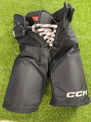 Black Senior Medium CCM Jetspeed FTW Hockey Pants (Used)