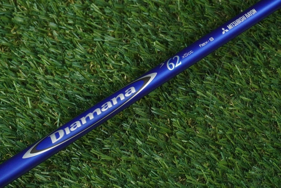 MITSUBISHI RAYON DIAMANA 62 X5CT FLEX-S 44" DRIVER SHAFT STIFF TITLEIST ADAPTER
