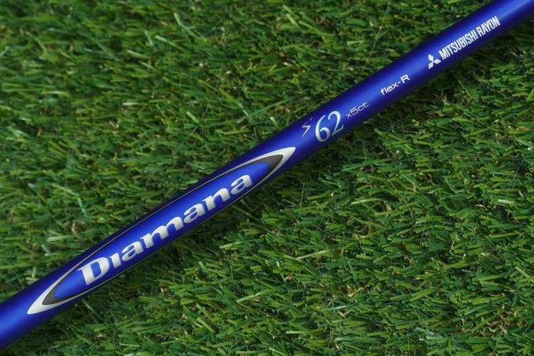 MITSUBISHI RAYON DIAMANA 62 X5CT FLEX-R 44" DRIVER SHAFT REGULAR TITLEIST TIP
