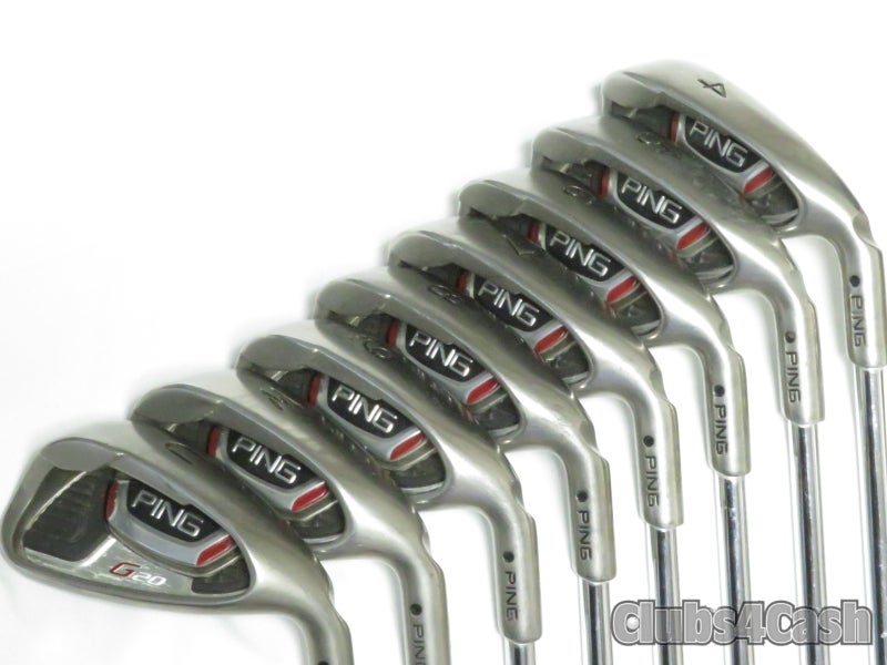 PING G20 Irons Black Dot CFS Stiff Flex 4-P+Uw  ... CLASSIC