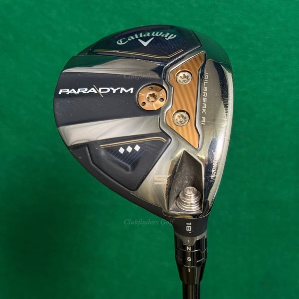 Callaway Paradym Triple Diamond 18 Fairway Wood 5 Kai'li 70S Stiff w/ HC