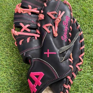 Black 44 Pro Signature Series RH First Base Baseball Glove 12.5" (Used)