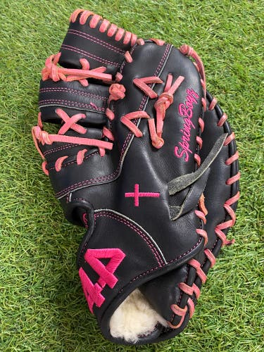 Black 44 Pro Signature Series RH First Base Baseball Glove 12.5" (Used)