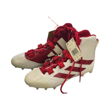Used Adidas Adult FB Cleats White Senior 12.5 11859-S000026516