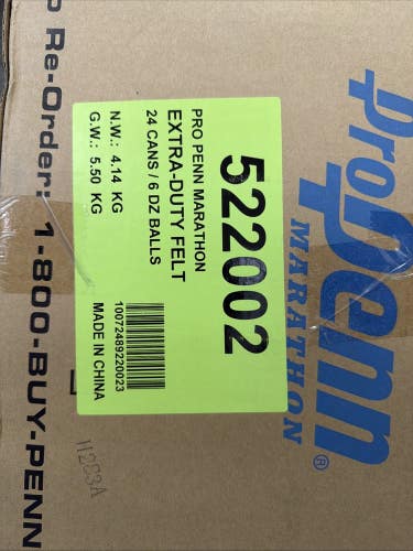 Pro Penn Marathon Extra Duty Tennis Balls - 1 Case