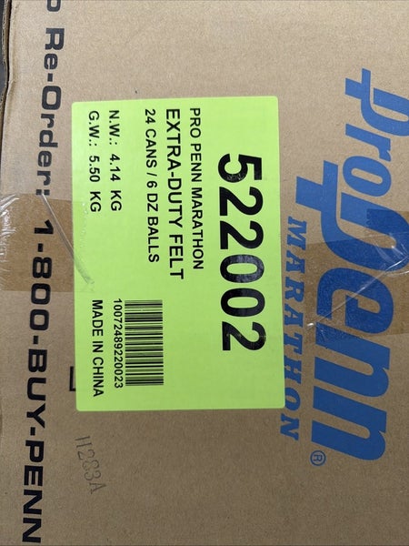 Pro Penn Marathon Extra Duty Tennis Balls - 1 Case