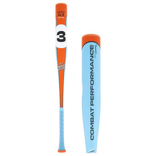2025 Combat MFG Spec A1 Alloy BBCOR Certified Bat (-3) 28 oz 31" (New)
