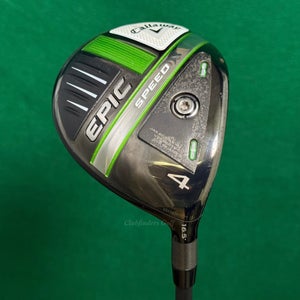 Callaway EPIC SPEED 16.5 Fairway 4 Wood Cypher Fifty 5.0 Graphite Seniors