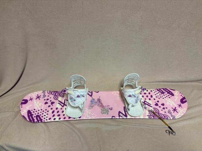 Kid's K2 Kandi 110cm Snowboard All Mountain With Bindings (Used)