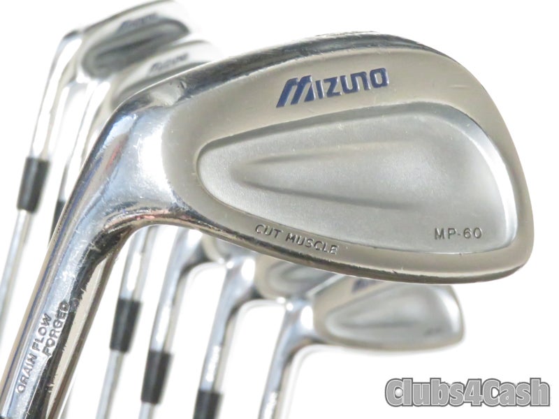 Mizuno MP-60 Irons Forged Dynamic Gold S300 Stiff 3-P LEFT LH   +1/2" TALL