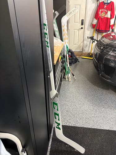 CCM Premier pro Regular Goalie Stick 26" Paddle NCAA Clarkson University Pro Stock (New)