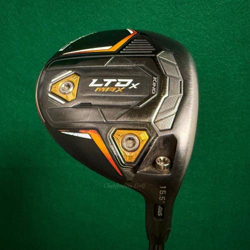 Cobra King LTDx MAX 15.5 Fairway Wood 3 Fujikura Atmos Tour Spec 7S Stiff w/HC