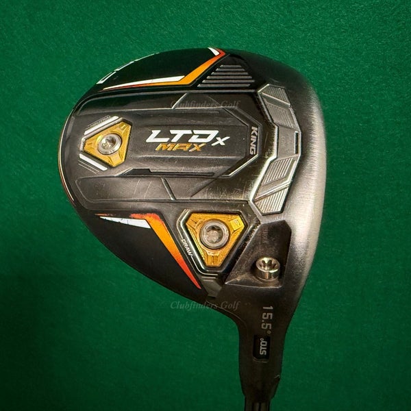 Cobra King LTDx MAX 15.5 Fairway Wood 3 Fujikura Atmos Tour Spec 7S Stiff w/HC