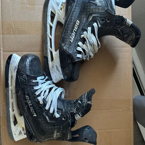 Used Bauer Supreme Mach Skates Size 9.5 Fit 2