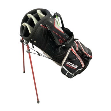 Used STRATA STAND BAG Mens Stand Bag Black 11479-S000406902