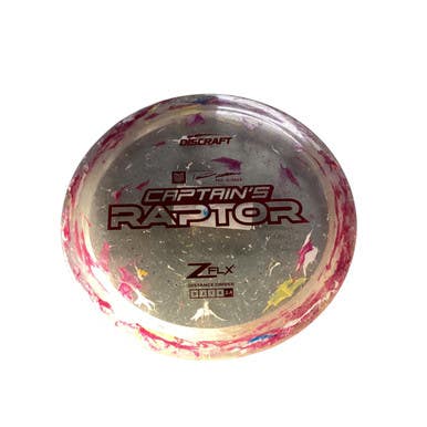 Used Discraft CAPTAINS RAPTOR Disc Golf Driver Clear 11479-S000406896