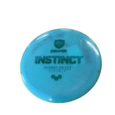 Used Discmania NEO INSTINCT Disc Golf Driver Royal Blue 11479-S000406865