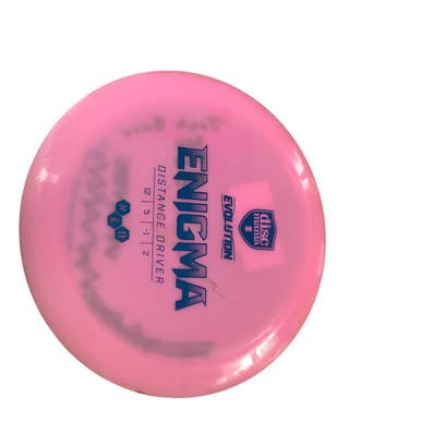 Used Discmania ENIGMA Disc Golf Driver Pink 169g 11479-S000406855