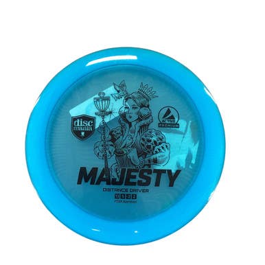 Used Discmania MAJESTY Disc Golf Driver Royal Blue 11479-S000406844
