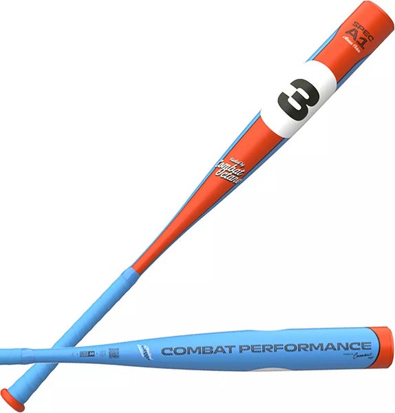 2025 Combat MFG Spec A1 Alloy BBCOR Certified Performance Racer Bat (-3) 30 oz 33" (New)