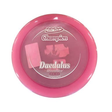 Used Innova CHAMPION DAEDALUS Disc Golf Driver Pink 11479-S000406829
