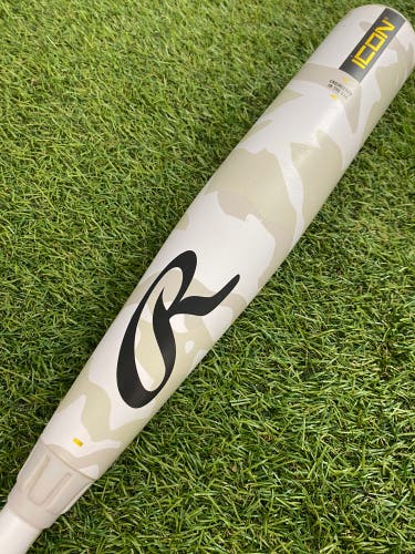 Rawlings Icon Composite Bat USSSA Certified (-10) Composite 18 oz 28" (Used)