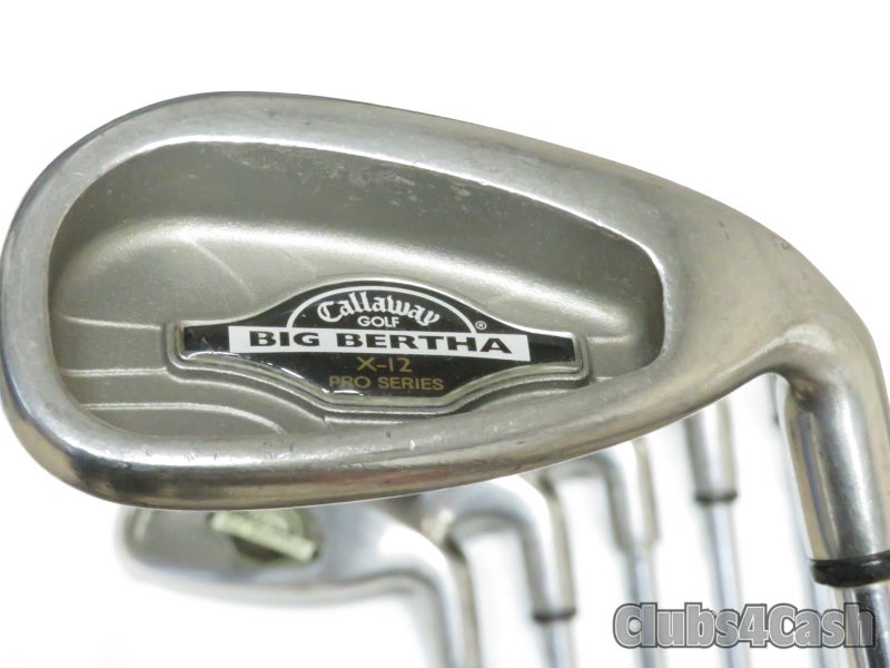 Callaway Big Bertha X-12 Pro Series Irons Constant Weight Rifle Stiff 5-P