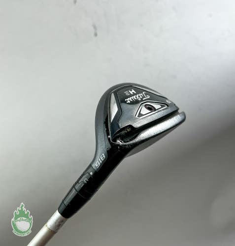 Used RH Titleist 816 H2 Hybrid 19* Motore Speeder Stiff Flex Graphite Golf Club
